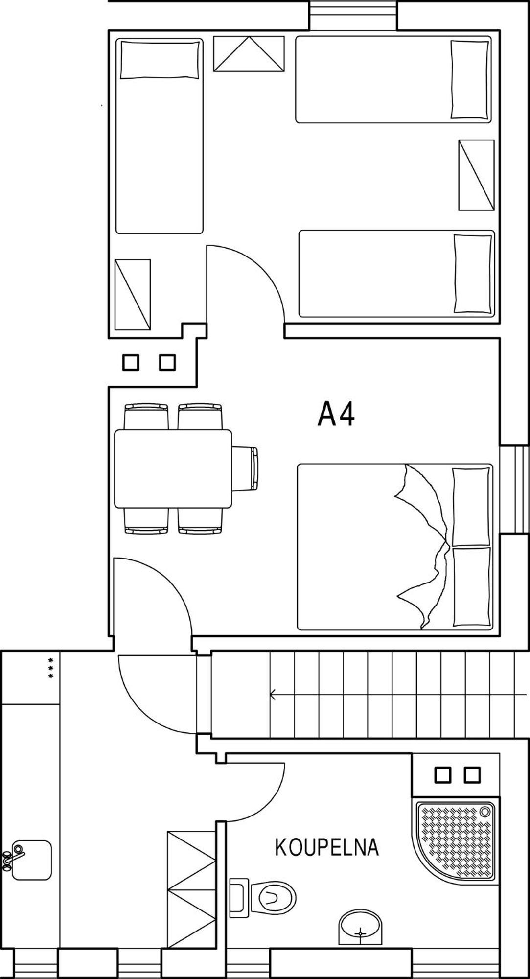 Penzion Apartmany Aninka Marianska ภายนอก รูปภาพ